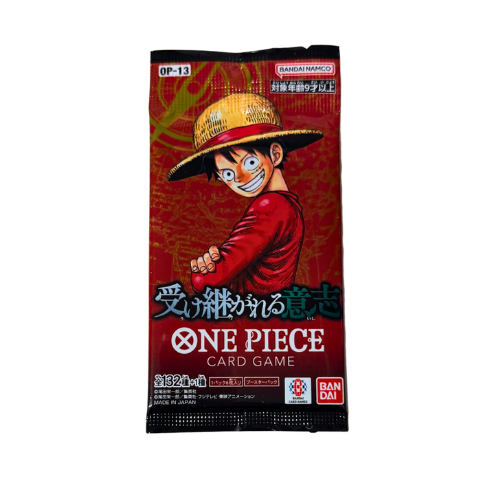 חבילה בודדת One Piece OP-13 – גרסה יפנית