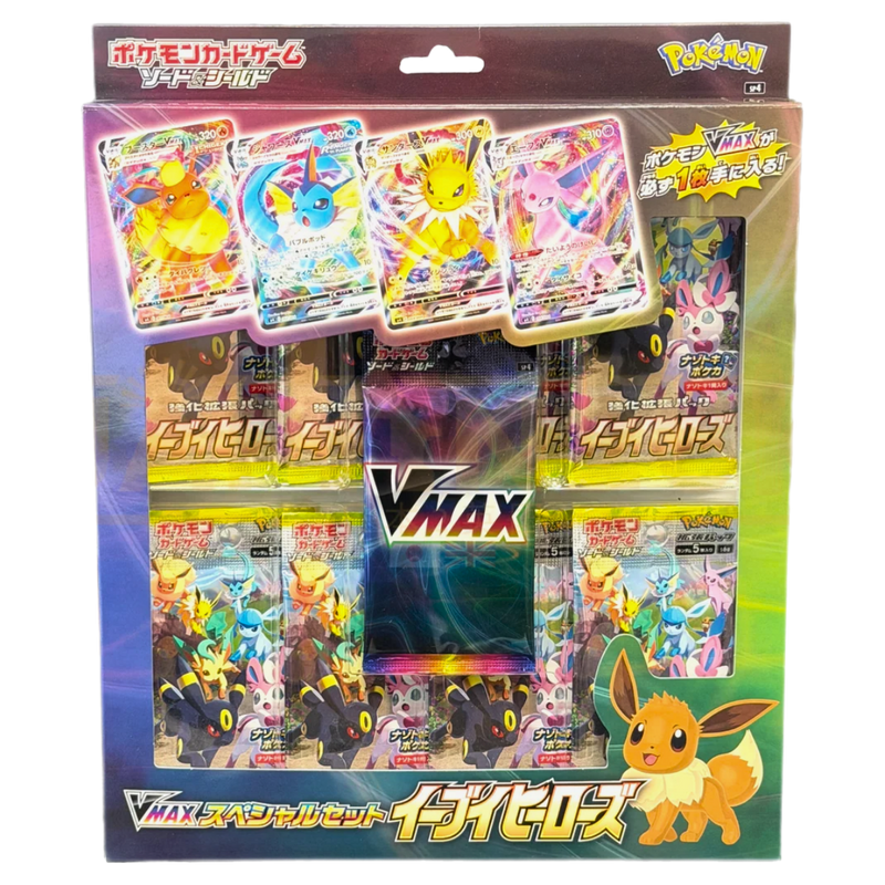 Pokémon TCG Eevee Heroes VMAX Special Set S6a – מארז יפני