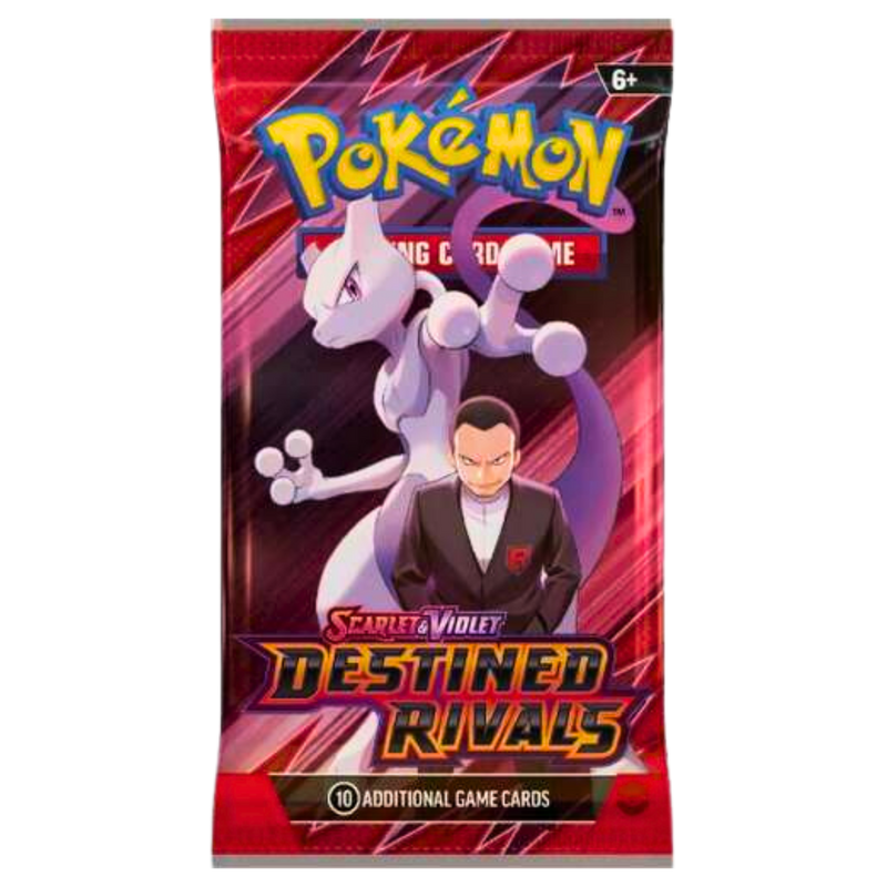 Pokémon TCG Destined Rivals – חבילת בוסטר בודדת באנגלית