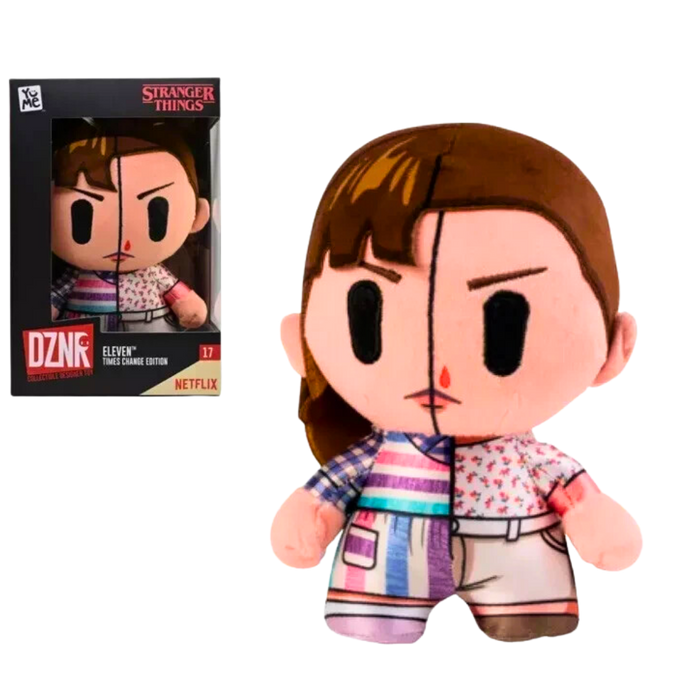 דברים מוזרים – בובת אספנות אילבן 17.8 ס״מ | סדרת DZNR מבית YuMe (Stranger Things Eleven DZNR 17.8cm)