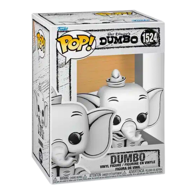 🎠 Funko Pop! Disney #1524 – Sketched Dumbo | דמבו במהדורת סקיצה | דמות אספנות ויניל מבית אנימה מרקט רק ב - https://anime-market.co.il