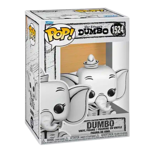 🎠 Funko Pop! Disney #1524 – Sketched Dumbo | דמבו במהדורת סקיצה | דמות אספנות ויניל מבית אנימה מרקט רק ב - https://anime-market.co.il