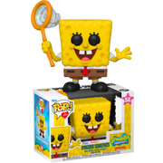 פסלוני אספנות - בובת פופ רשמית של בובספוג מכנסמרובע – מהדורה מיוחדת לאספנים פאנקו פופ https://anime-market.co.il