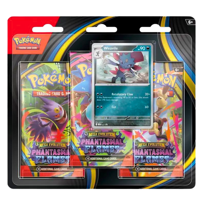 💥 Phantasmal Flames – Blister Pack (3 חבילות בוסטר + קלף פרומו ומטבע)
⚡ הזמנה מוקדמת – משלוח צפוי: נובמבר–דצמבר ⚡