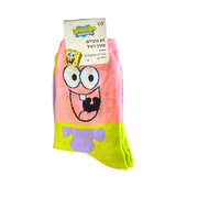 גרביים - גרביים רשמיות של פטריק הכוכב – בובספוג מבית ניקולודיאון מידת ילדים עיצוב שני אנימה מרקט https://anime-market.co.il