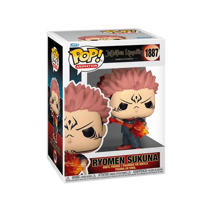 בובת Funko Pop של סוקונה (Ryomen Sukuna) מס’ 1887 – מתוך Jujutsu Kaisen | שיבויה אינסידנט
