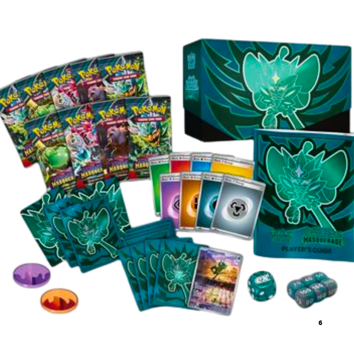 מארז פוקימון אליט טריינר – Pokémon Twilight Masquerade ETB 🎭🔥