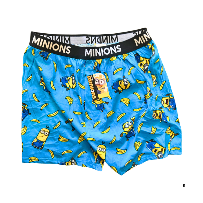 � בוקסר גברים מודפס – Minions המיניונים (מידות S / M)