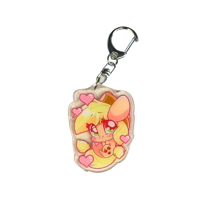 מחזיק מפתחות – Applejack 🍎🐴