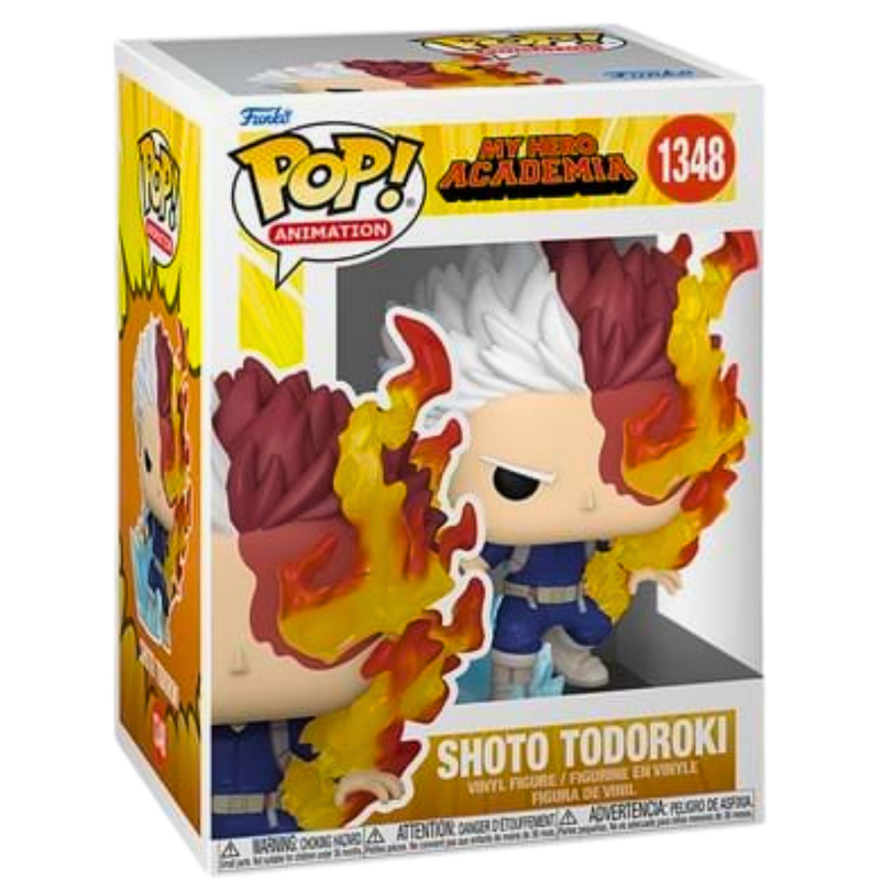 ❄️🔥 Funko Pop! Animation #1348 – שוטו טודורוקי (Shoto Todoroki) | My Hero Academia