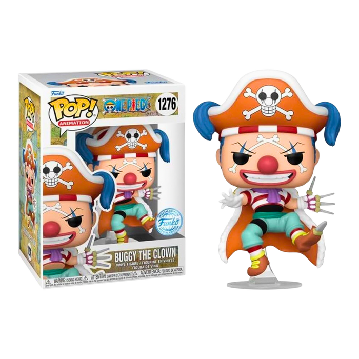 בובת Funko Pop באגי הליצן (Buggy the Clown) – וואן פיס | דגם 1276 מהדורה מיוחדת