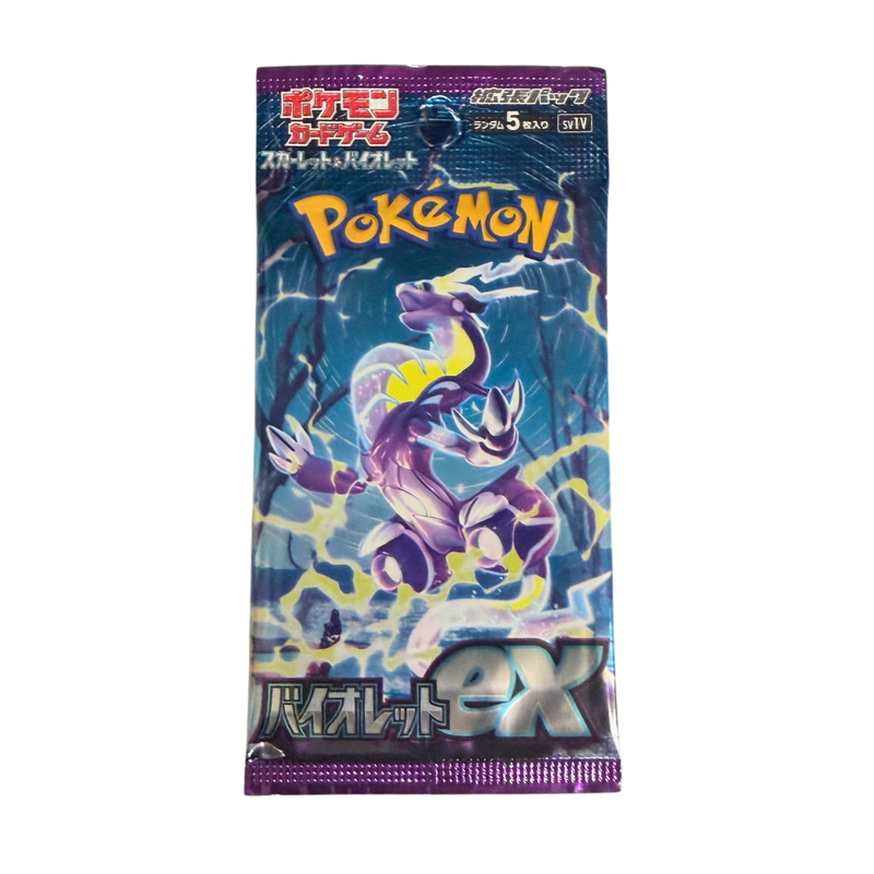 חבילת בוסטר Pokémon Violet ex SV1V יפנית – Miraidon