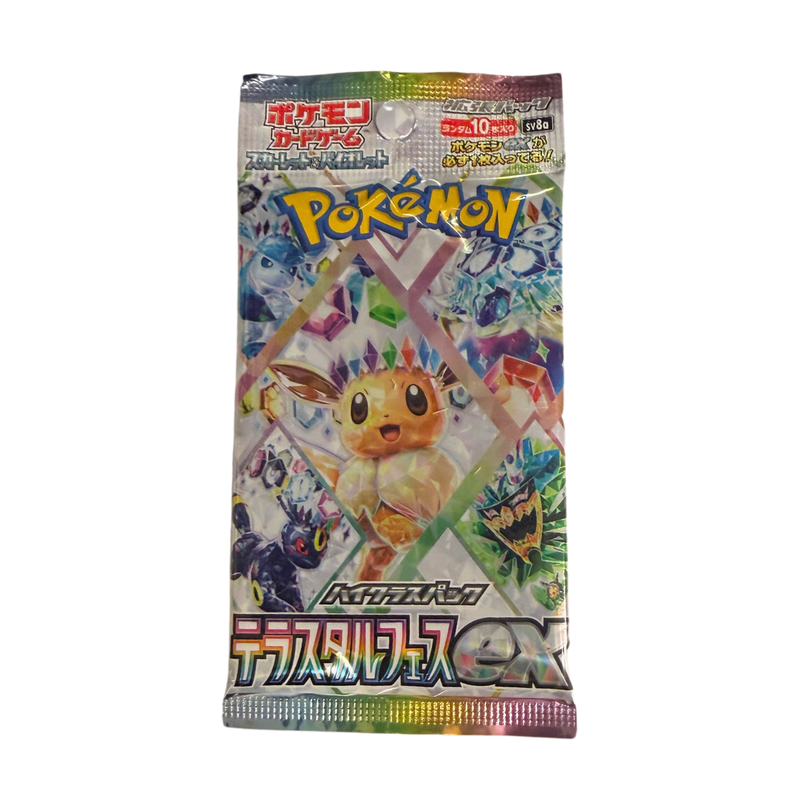חבילת בוסטר Pokémon Terastal Festival ex SV8a יפנית – Eevee