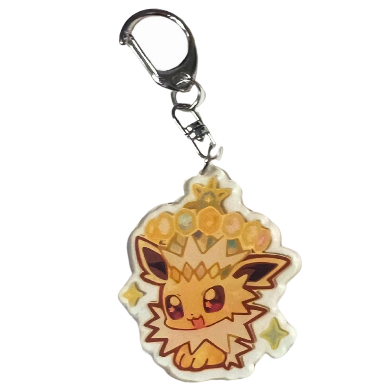 מחזיק מפתחות ג’ולטאון Jolteon – פוקימון חשמל אנרגטי מבית אנימה מרקט רק ב - https://anime-market.co.il