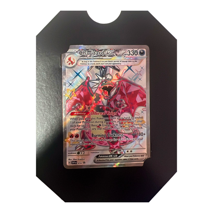 קלף פרומו Shiny Charizard ex – מתוך טין Paldean Fates | רק 59 ש”ח