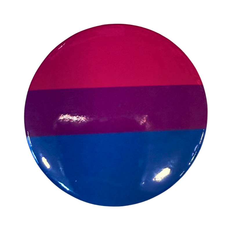 🩷💜💙 דגל הביסקסואליות – סיכת 58 מ״מ מבית אנימה מרקט רק ב - https://anime-market.co.il