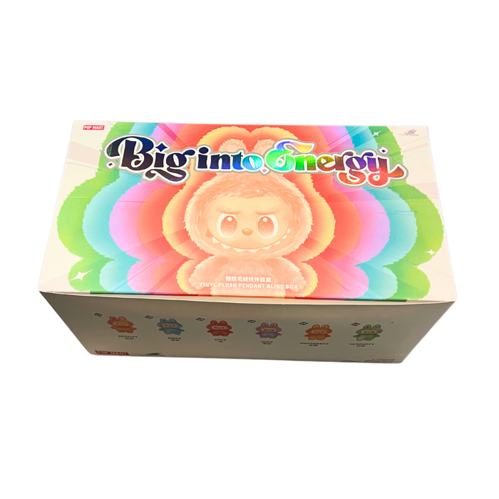 LABUBU The Monsters Big into Energy Pendant קרטון סגור של 6 יחידות ! לאבובו בליינד בוקס ( תואמת למקור ) מוצר - בלעדי לאתר