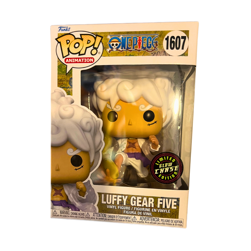 Luffy Gear 5 Funko Pop 1607 | מהדורת Glow Chase נדירה מ-One Piece מבית פאנקו פופ רק ב - https://anime-market.co.il