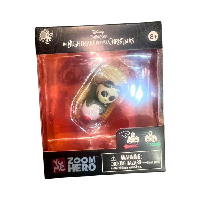 🚗 Jack Skellington כסנטה – Zoom Car מקורי מסדרת YuMe | דיסני Nightmare Before Christmas