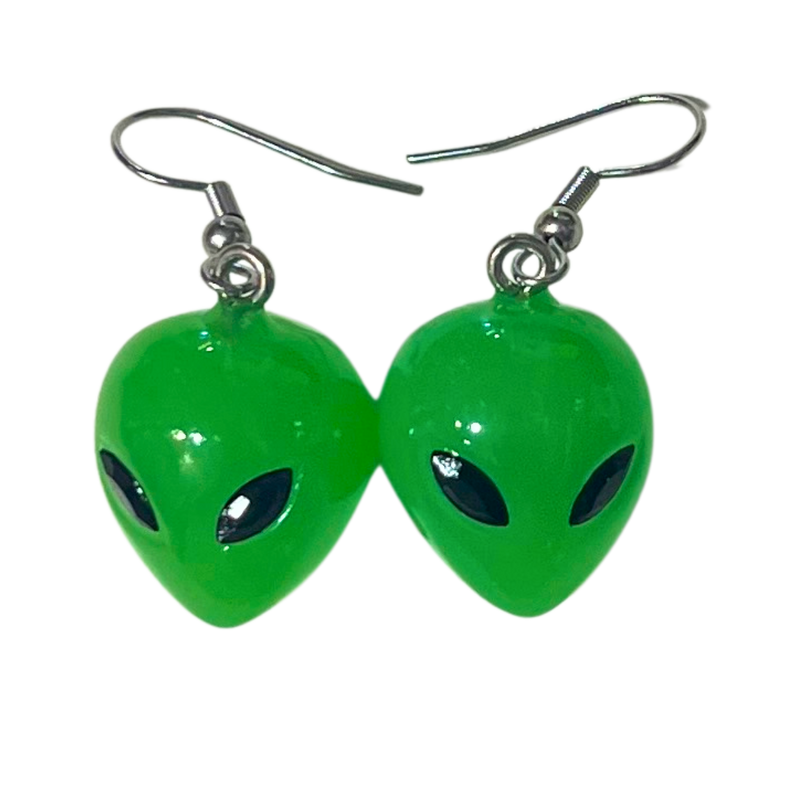 חייזר - זוג עגילים 👽 מבית אנימה מרקט רק ב - https://anime-market.co.il