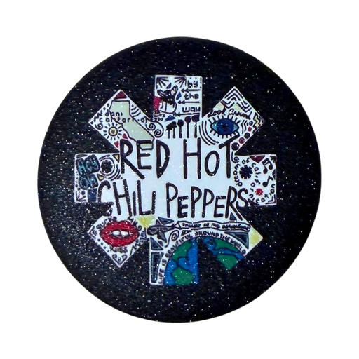 סיכת Red Hot Chili Peppers 58 מ”מ – סיכת אספנות רוק אלטרנטיבי מבית אנימה מרקט רק ב - https://anime-market.co.il