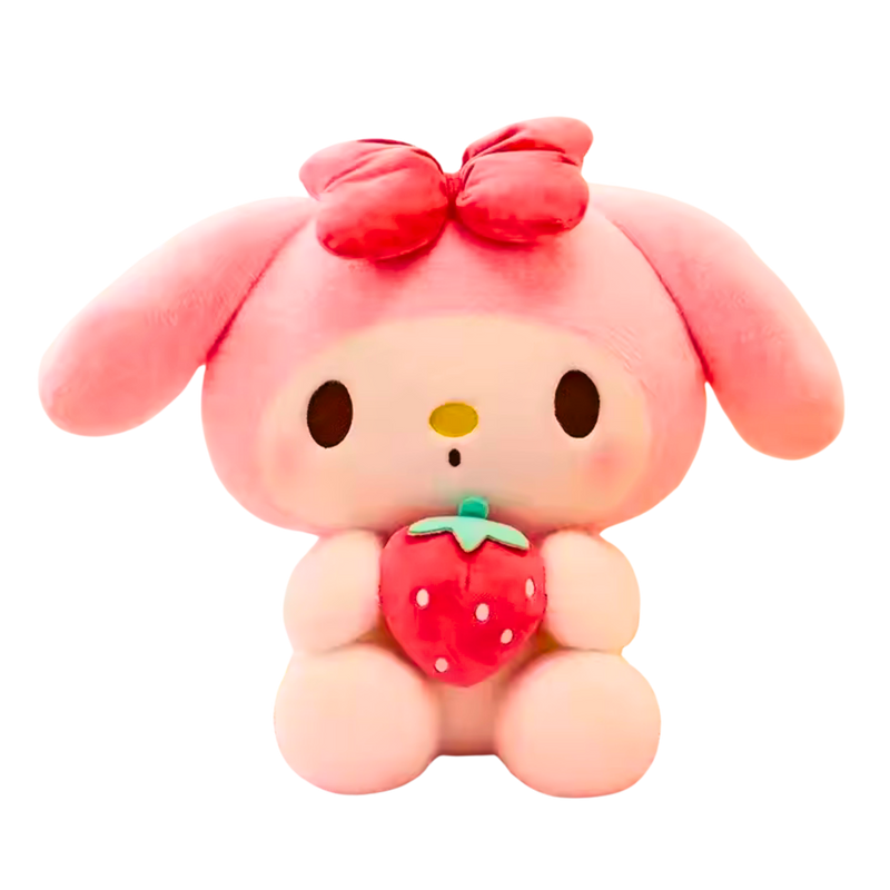 בובות פרווה - בובת מלודי – בובה רכה חמודה 25 ס״מ עם תות | מתנה מושלמת לאספנים אנימה מרקט https://anime-market.co.il