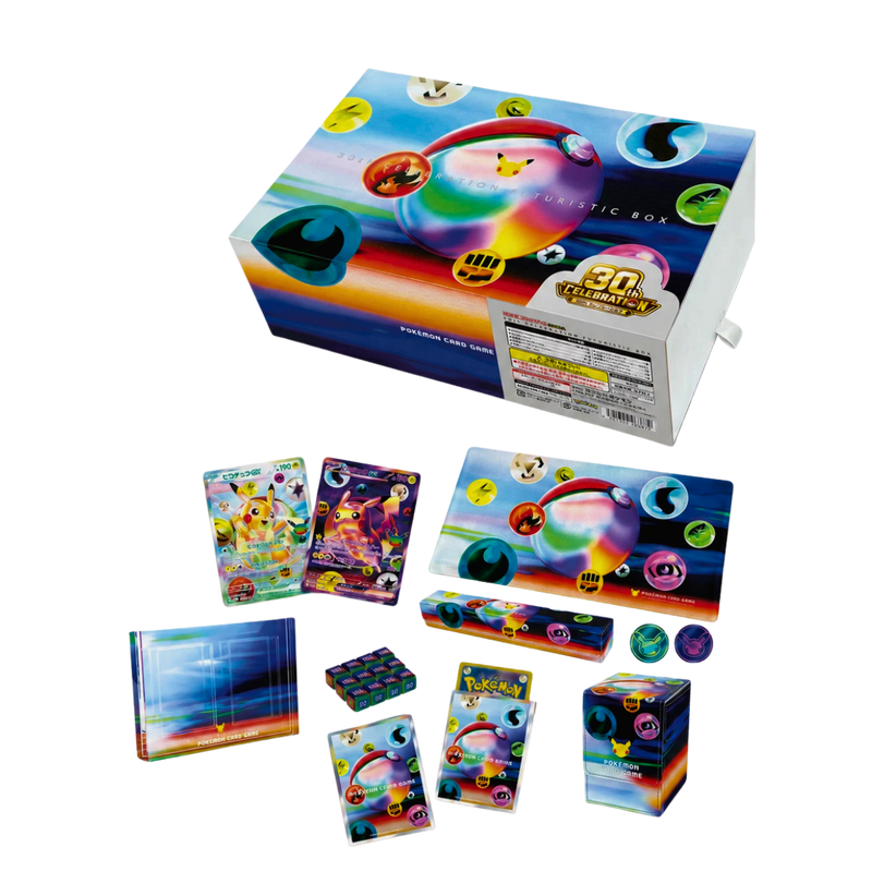 פוקימון 30 שנה – Pokémon 30th Celebration Futuristic Box | סינית