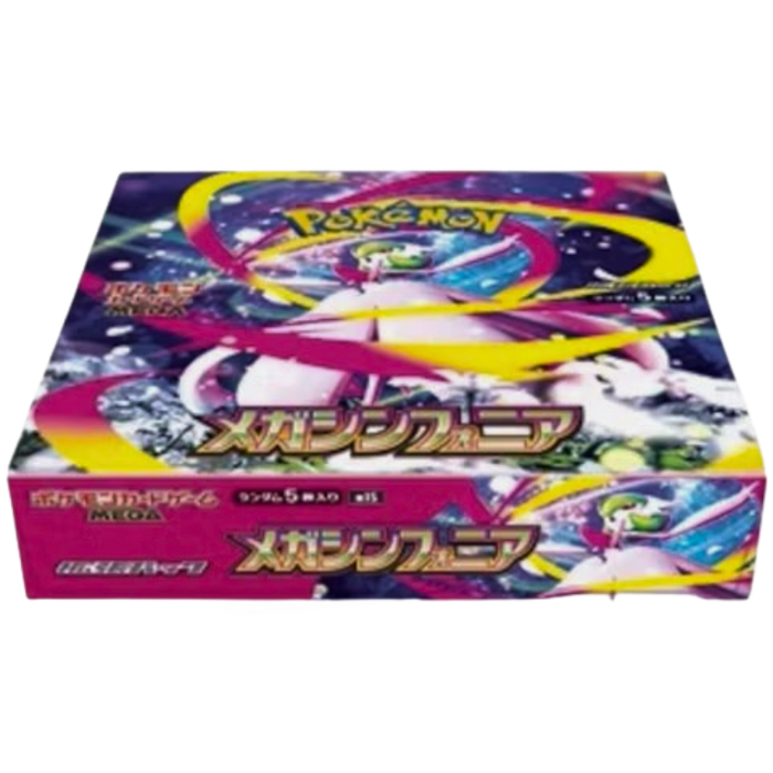 Pokemon TCG – Mega Symphonia Booster Box (30 Japanese Packs) – מכירה מוקדמת לאוגוסט 2025