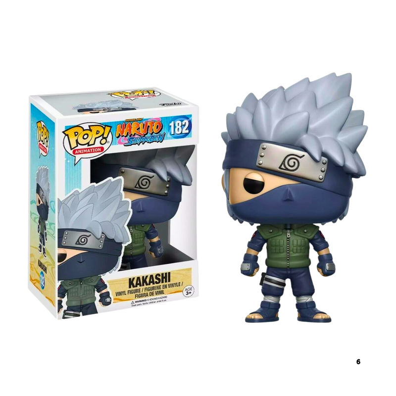 בובת פופ נארוטו – קאקאשי (Kakashi Hatake) מבית Funko Pop! מבית פאנקו פופ רק ב - https://anime-market.co.il