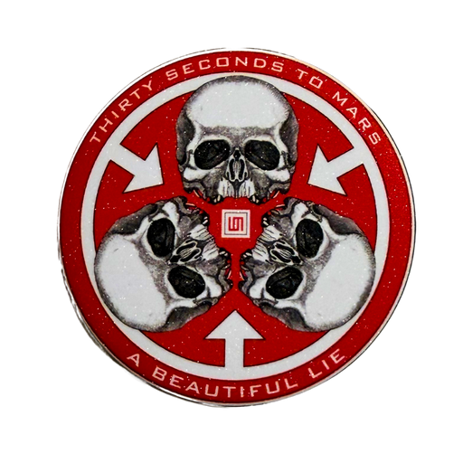 סיכת 30 שניות למאדים – השקר היפה | סיכת להקה בגודל 58 מ״מ מבית אנימה מרקט רק ב - https://anime-market.co.il