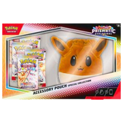 Pokémon TCG Prismatic Evolutions Accessory Pouch Special Collection – מארז פוקימון עם פאוץ’ Eevee