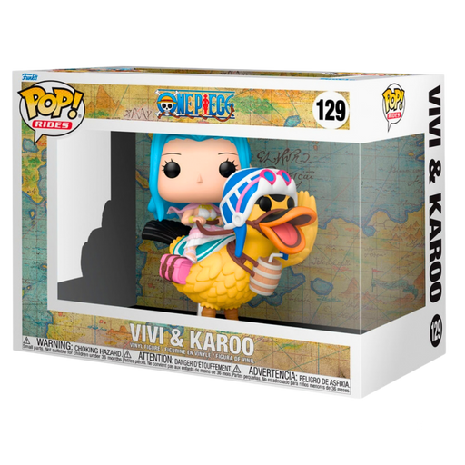 פאנקו פופ - Funko POP! Rides Deluxe – Vivi & Karoo #129 | בובת אספנות One Piece מקורית אנימה מרקט https://anime-market.co.il