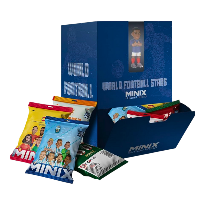 שקית הפתעה כדורגל MINIX – פסלוני כוכבי הכדורגל | 7 ס״מ מבית אנימה מרקט רק ב - https://anime-market.co.il