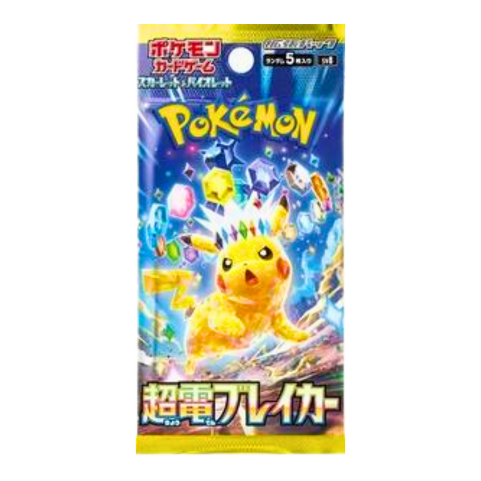 קלפי פוקימון ביפנית – סט Scarlet & Violet Enhanced Expansion Pack: 超電ブレイカー (Chouden Breaker / Super Electric Breaker)