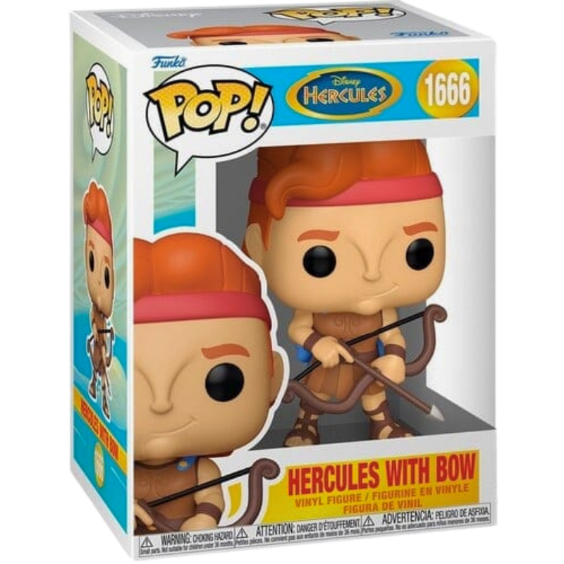 Funko Pop Hercules 25th Anniversary – הרקולס עם קשת | דמות ויניל אספנות Disney