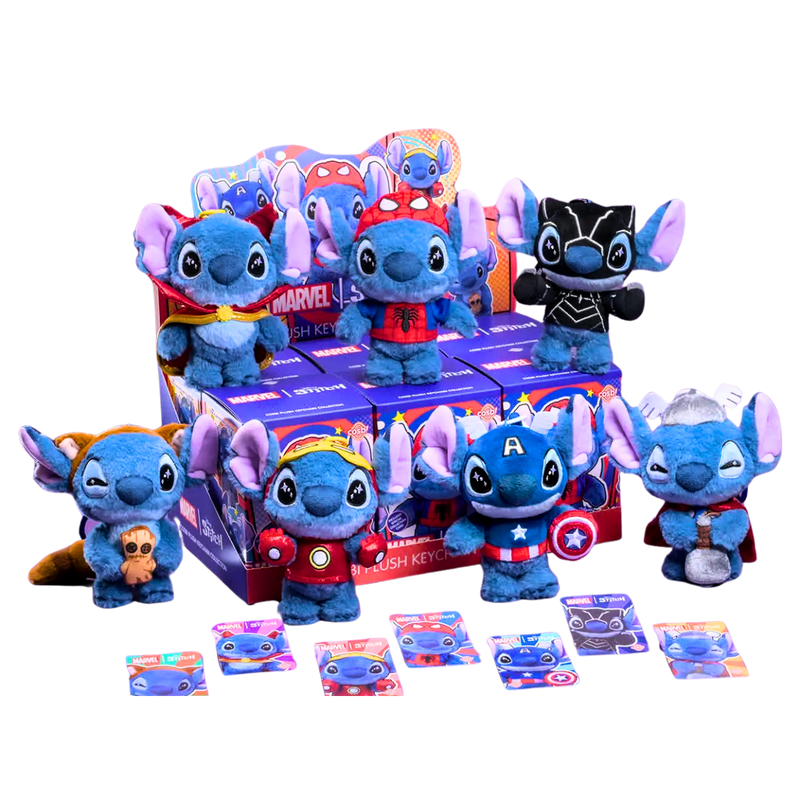 בובת הפתעה סטיץ’ בתחפושות מארוול – Marvel Stitch Cosbi