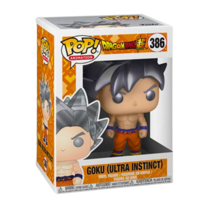 Funko Pop! Goku – Ultra Instinct | Dragon Ball Super | דגם #386 | בובת ויניל אספנות