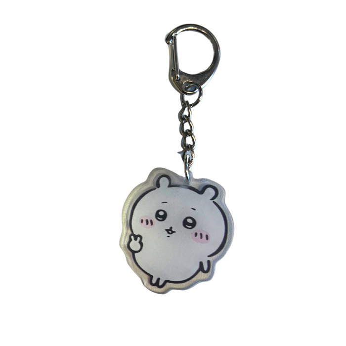 🐰 מחזיק מפתחות אקריליק אוסאגי (Usagi) – צ’יקאווה Chiikawa Keychain