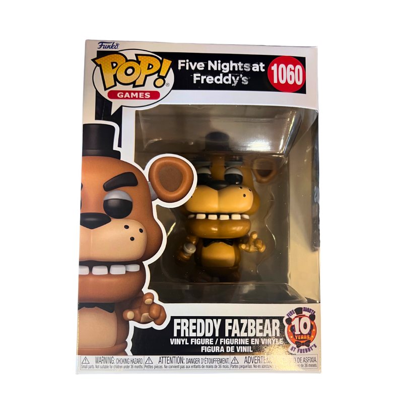 פסלוני אספנות - Funko Pop Freddy Fazbear #1060 – פייב נייטס אט פרדיז | דמות אספנות Five Nights at Freddy’s פאנקו פופ https://anime-market.co.il
