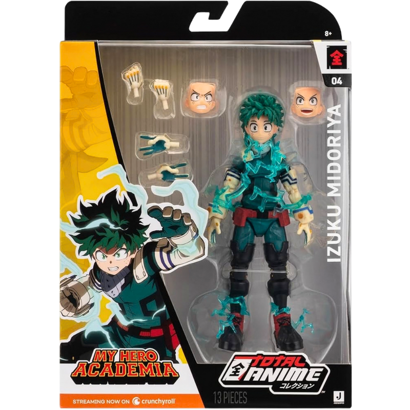 דמות Izuku Midoriya Total Anime – דקו My Hero Academia דמות אספנות 16.5 ס״מ מבית אנימה מרקט רק ב - https://anime-market.co.il
