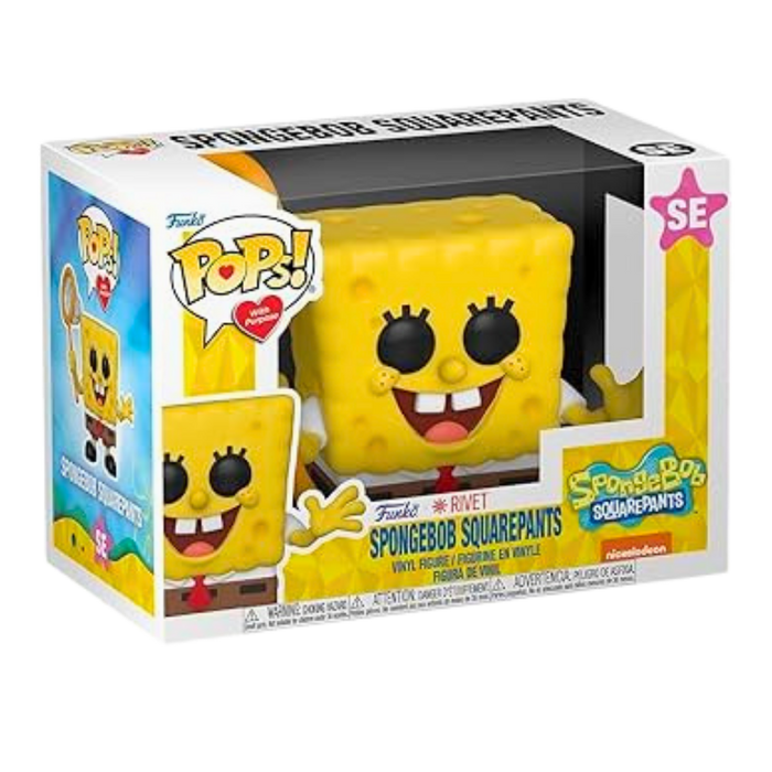 בובת פופ רשמית של בובספוג מכנסמרובע – מהדורה מיוחדת לאספנים