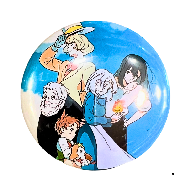 סיכות - הטירה הנעה - סיכות חמש אנימה מרקט https://anime-market.co.il