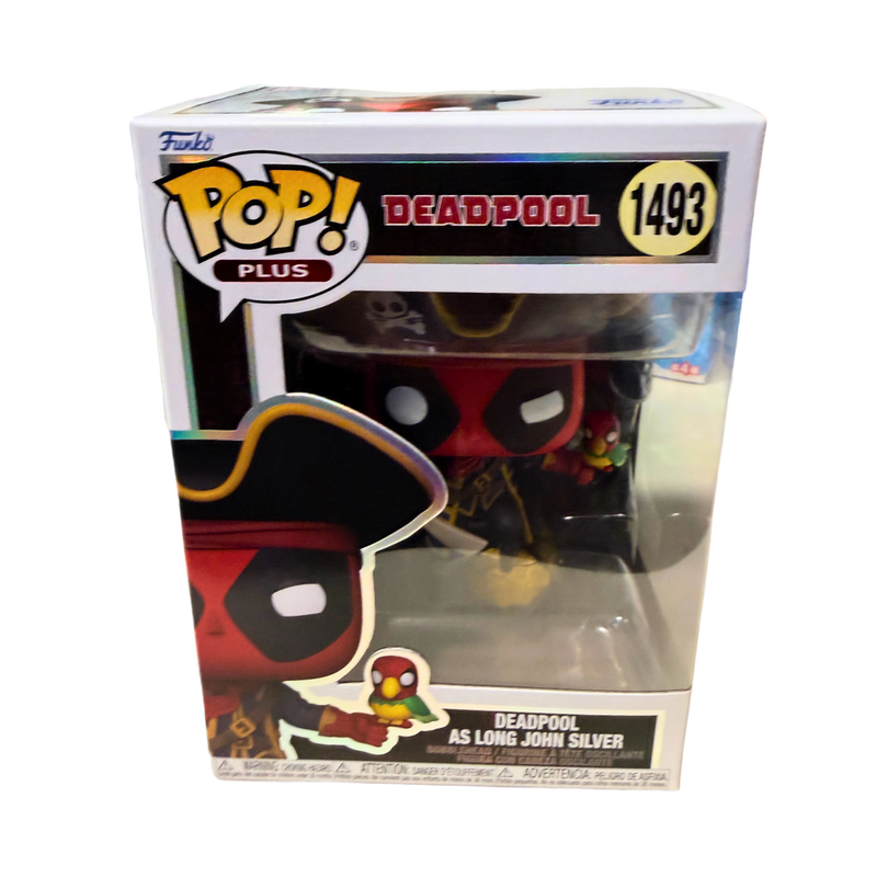 פסלוני אספנות - Funko Pop Plus Marvel – Deadpool as Long John Silver #1493 פאנקו פופ https://anime-market.co.il