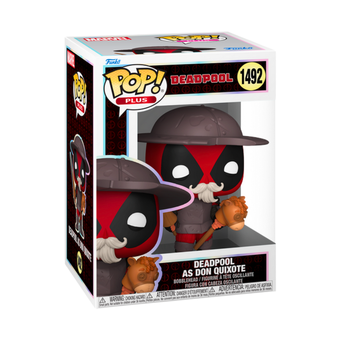 Funko Pop! Plus Deadpool as Don Quixote – Marvel Literary Classics