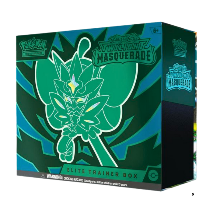 מארז פוקימון אליט טריינר – Pokémon Twilight Masquerade ETB 🎭🔥