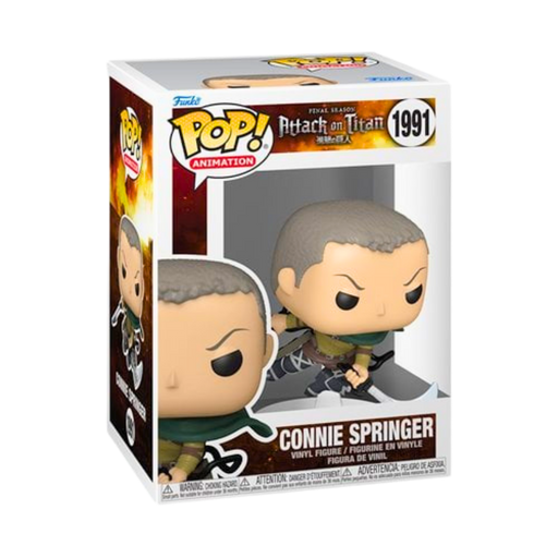 פסלוני אספנות - Funko Pop! מתקפת הטיטאנים – קוני ספרינגר (Connie Springer) | דמות ויניל רשמית פאנקו פופ https://anime-market.co.il