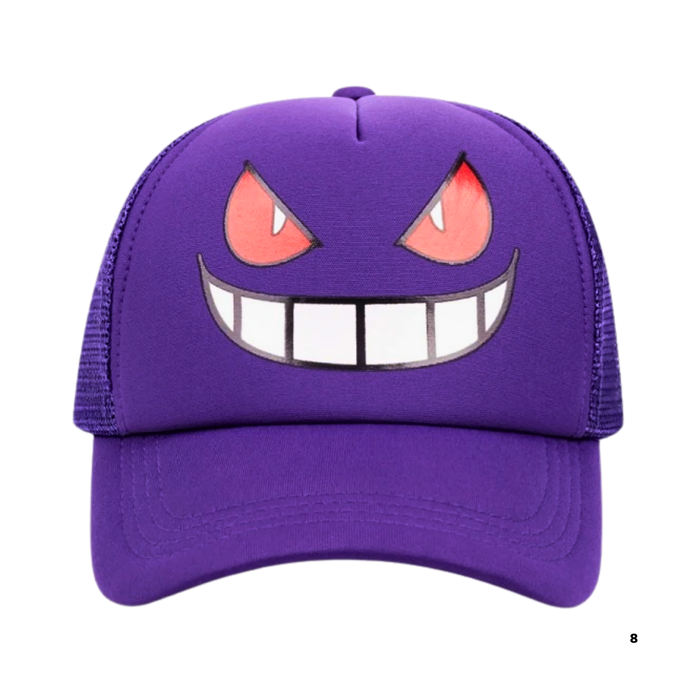 🧢 כובע מצחייה גֶנְגַאר – פוקימון | Gengar Pokémon Cap