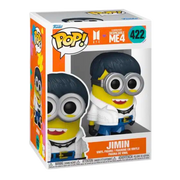 🎤🟡 Funko Pop! Rocks #422 – ג’ימין (Jimin) כמיניון | Jimin | שיתוף פעולה עם Despicable Me 4 מבית אנימה מרקט רק ב - https://anime-market.co.il