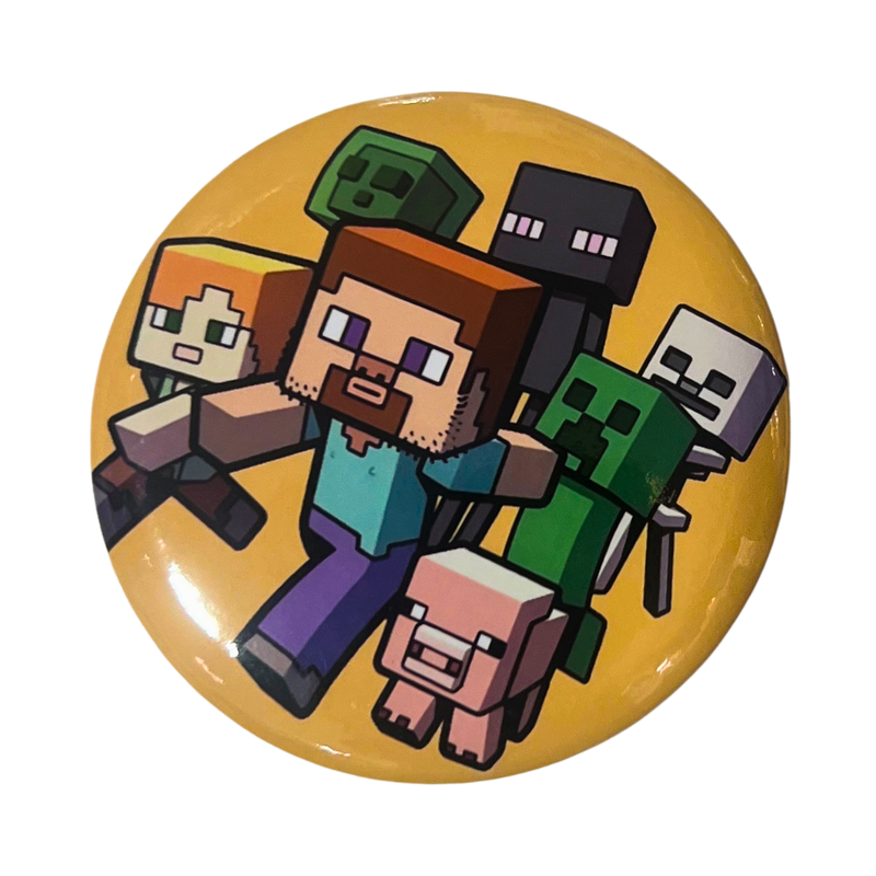 סיכות - סט סיכות מיינקראפט – כל הדמויות יחד (58 מ”מ) העיצוב הראשון אנימה מרקט https://anime-market.co.il