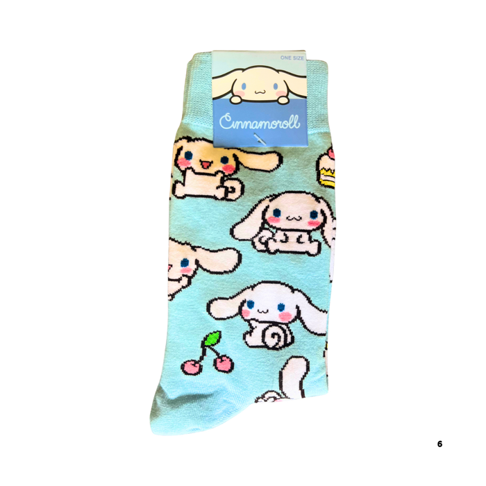 גרביים רשמיות של Cinnamoroll – שני עיצובים